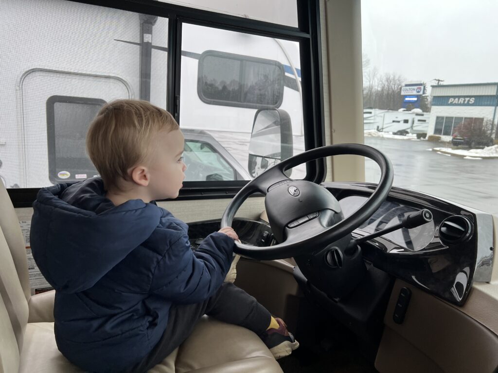 Toddler Driving